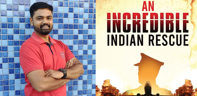 Prraveen Khumar launches his first book – An Incredible Indian Rescue