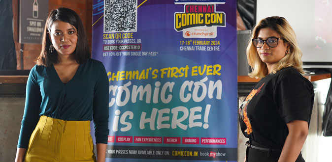 Popular cosplayers Medha Srivastava and Suriya Banu host Comic Con India's first ever special Cosplay Workshop ahead of Chennai Comic Con 2024