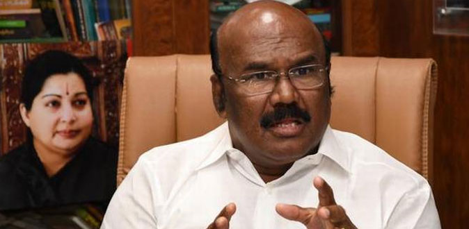 Minister Jayakumar