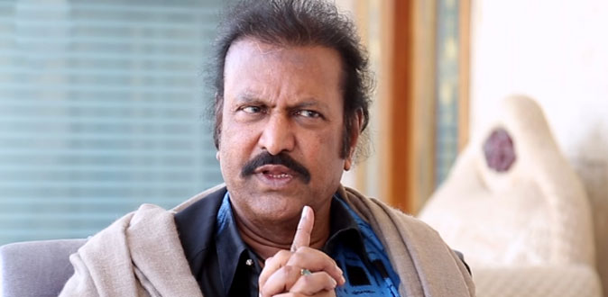 Actor Mohan Babu