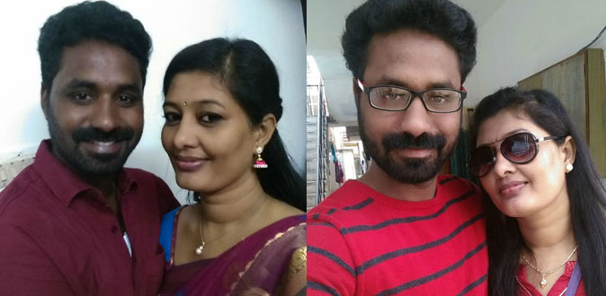 Actress Nilani and Gandhi Lalithkumar